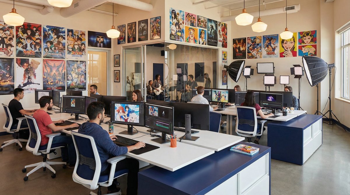 少女萝莉公司办公环境