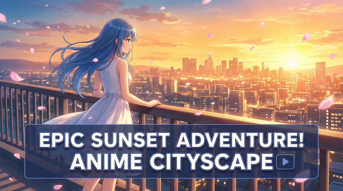 少女萝莉原创动漫-黄昏城市物语