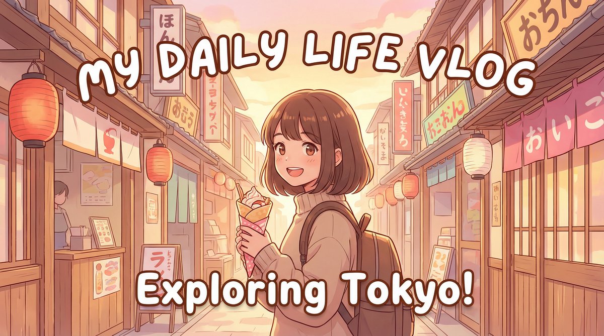 少女萝莉生活动漫-街头漫步日记